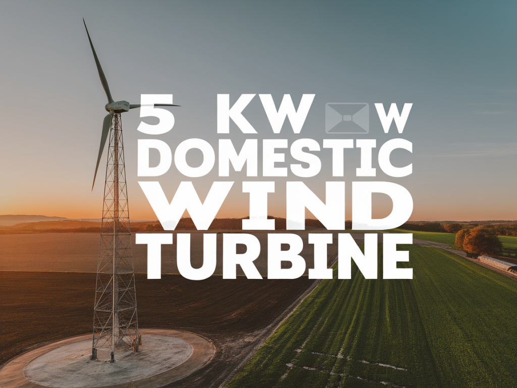 Comment calculer si une petite éolienne domestique de 5 kw couvrira réellement la consommation annuelle de votre ferme ou entreprise agricole