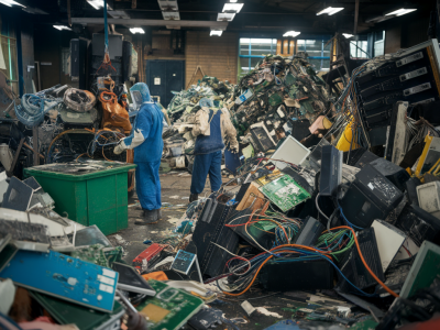 Recyclage des déchets électroniques : solutions pour limiter le gaspillage technologique